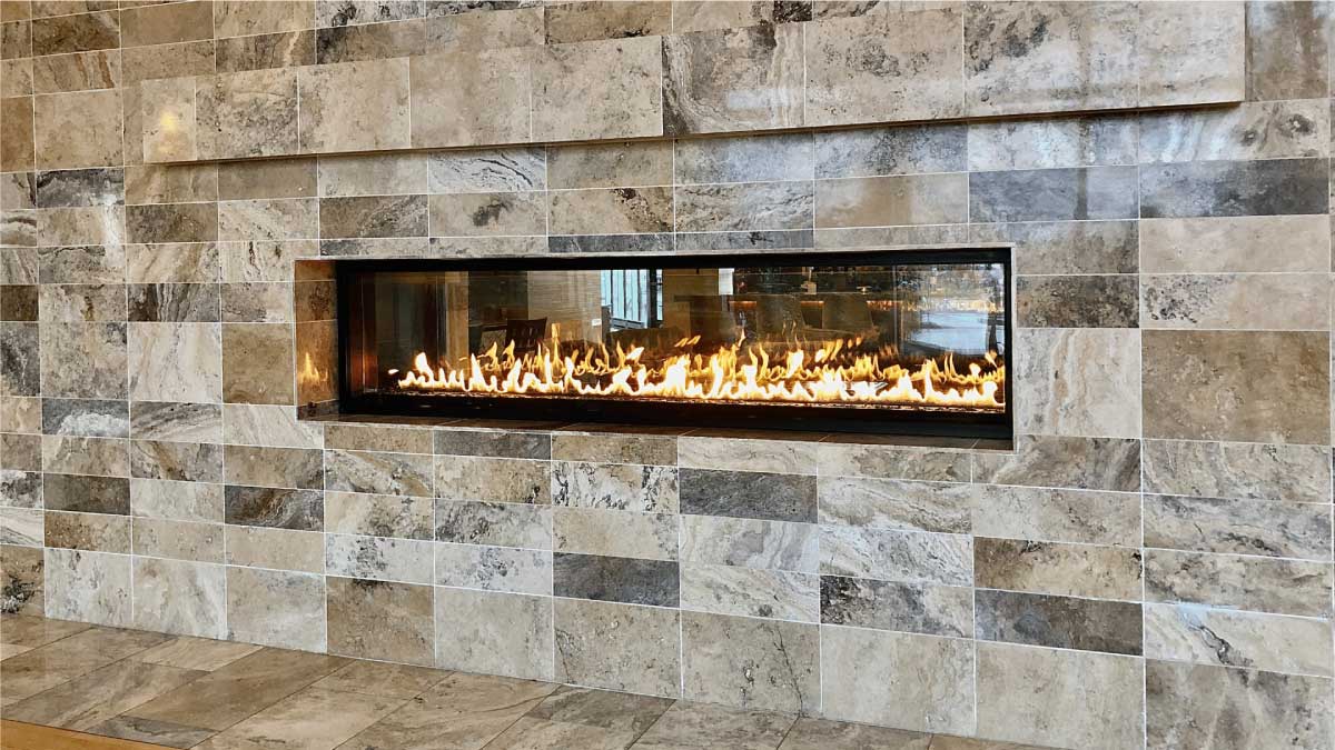 GAS FIRE PLACES